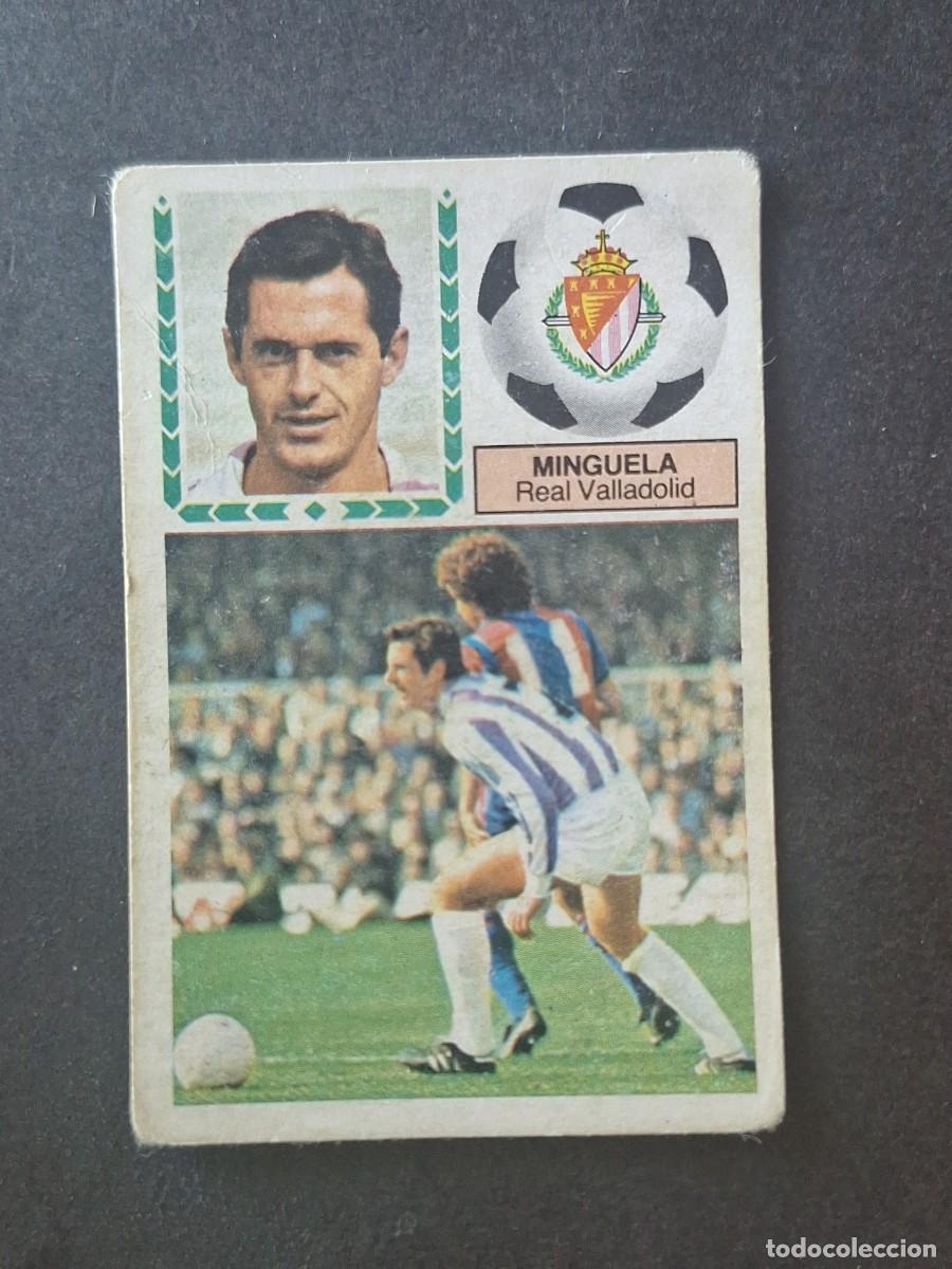Cromos de f&uacute;tbol: L5 MINGUELA REAL VALLADOLID LIGA ESTE 1983 1984 83 84 DESPEGADO RECUPERADO