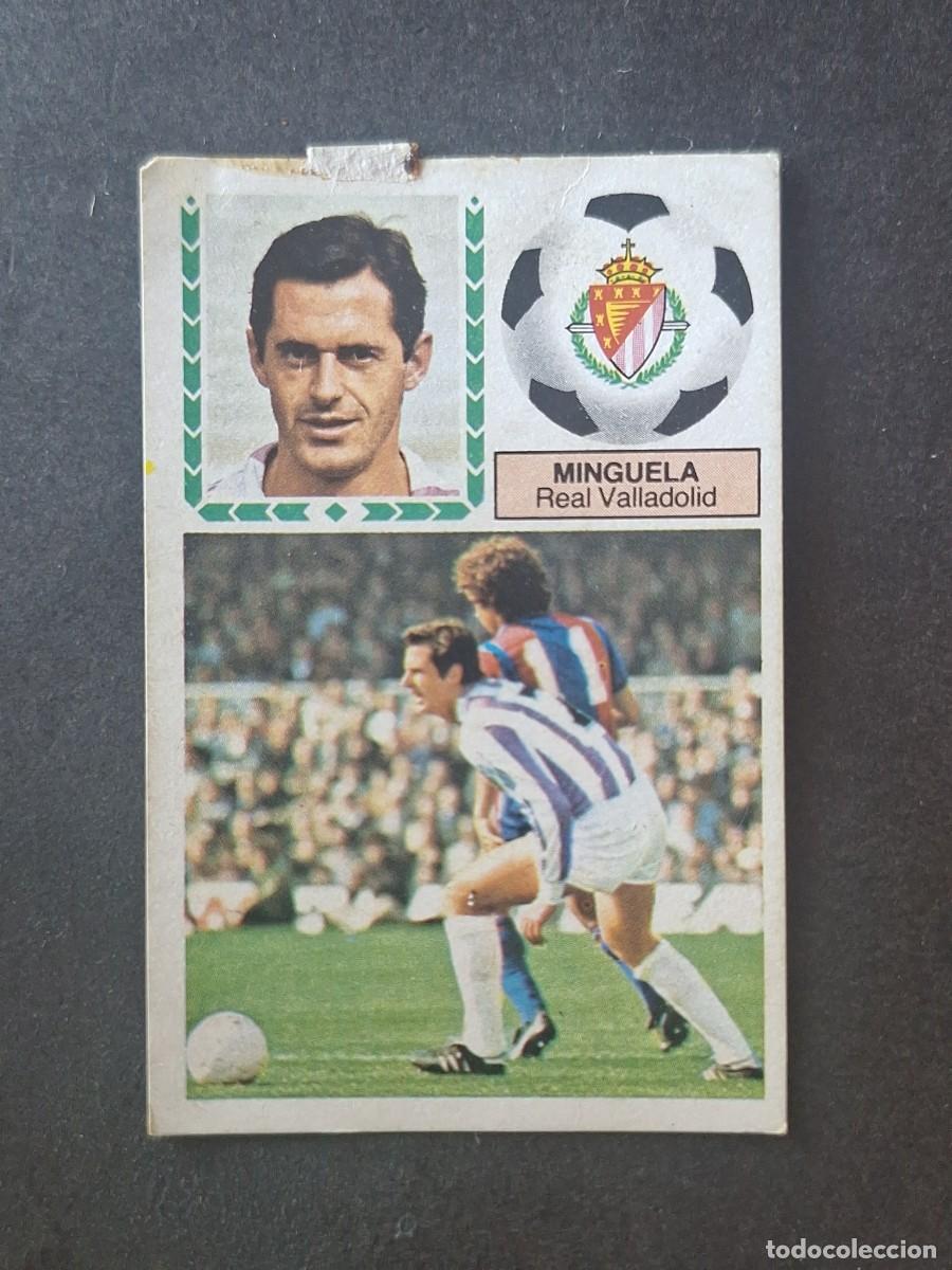 Cromos de f&uacute;tbol: L5 MINGUELA REAL VALLADOLID LIGA ESTE 1983 1984 83 84 DESPEGADO RECUPERADO