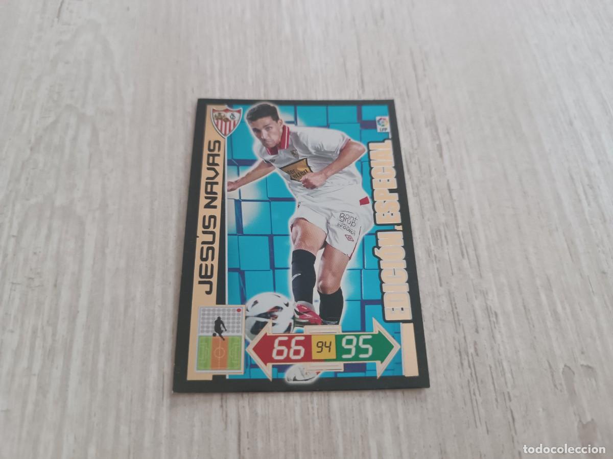 Cromos de f&uacute;tbol: JES&Uacute;S NAVAS EDICI&Oacute;N ESPECIAL ADRENALYN 2012 2013 12 13