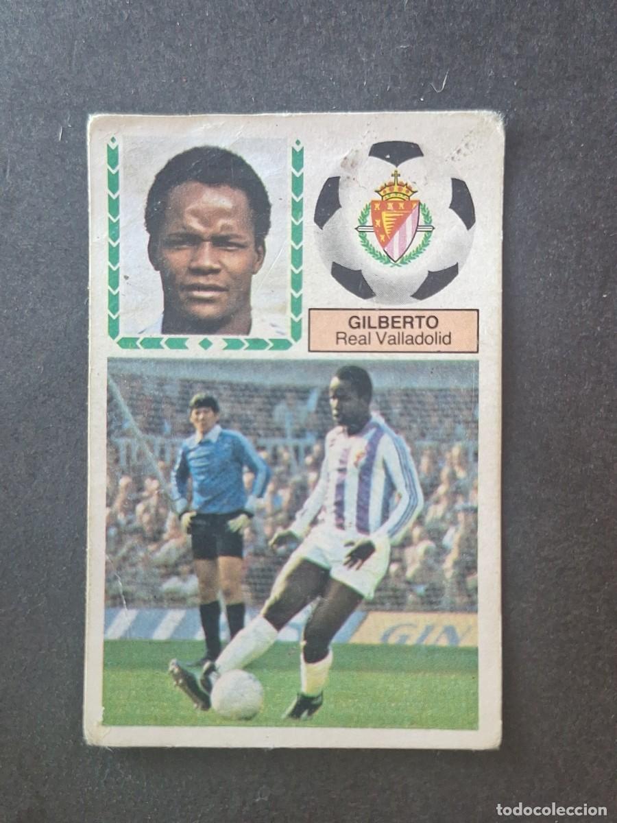 Cromos de f&uacute;tbol: L5 GILBERTO REAL VALLADOLID LIGA ESTE 1983 1984 83 84 DESPEGADO RECUPERADO