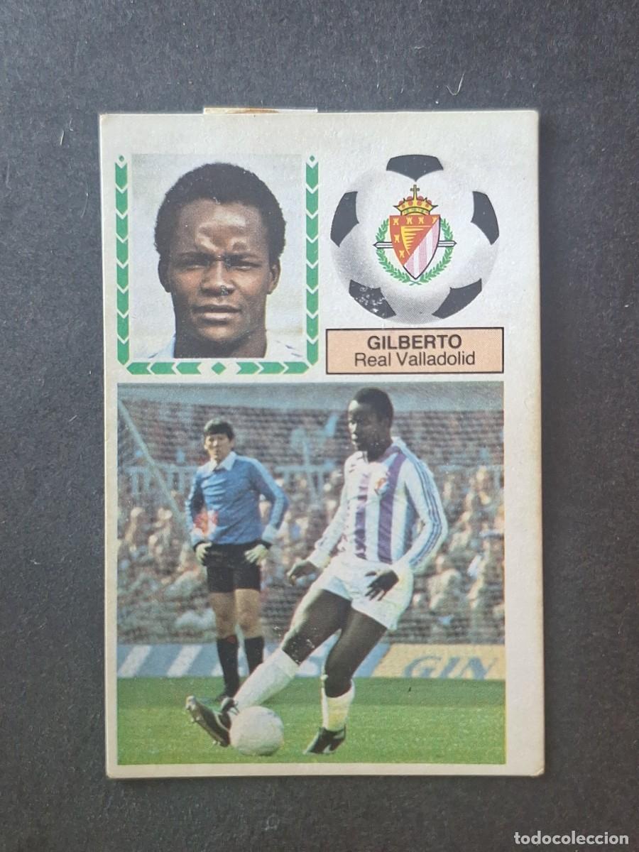 Cromos de f&uacute;tbol: L5 GILBERTO REAL VALLADOLID LIGA ESTE 1983 1984 83 84 DESPEGADO RECUPERADO