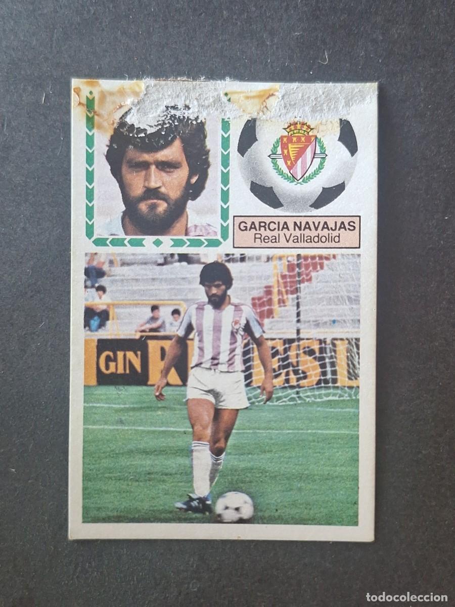 Cromos de f&uacute;tbol: L5 GARCIA NAVAJAS REAL VALLADOLID LIGA ESTE 1983 1984 83 84 DESPEGADO RECUPERADO