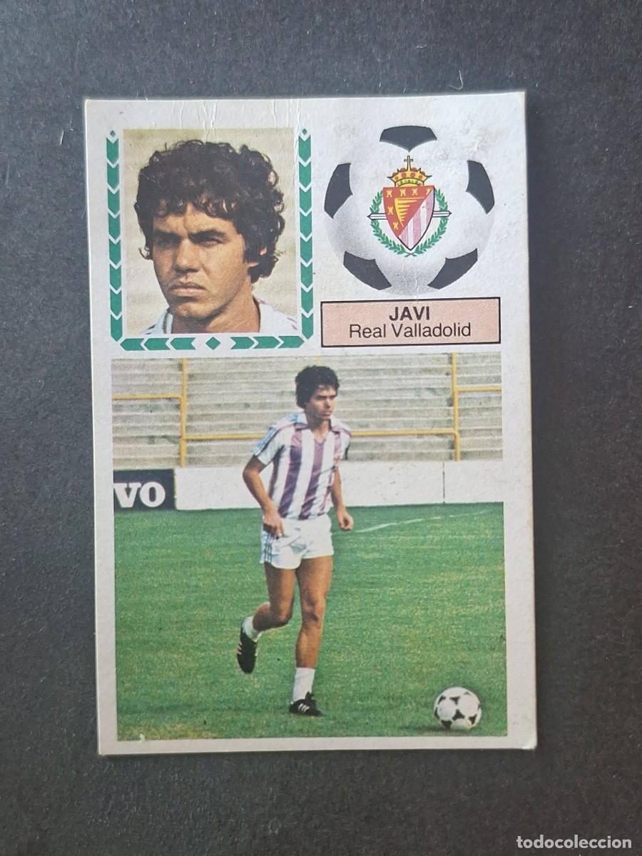 Cromos de f&uacute;tbol: L5 JAVI REAL VALLADOLID LIGA ESTE 1983 1984 83 84 DESPEGADO RECUPERADO