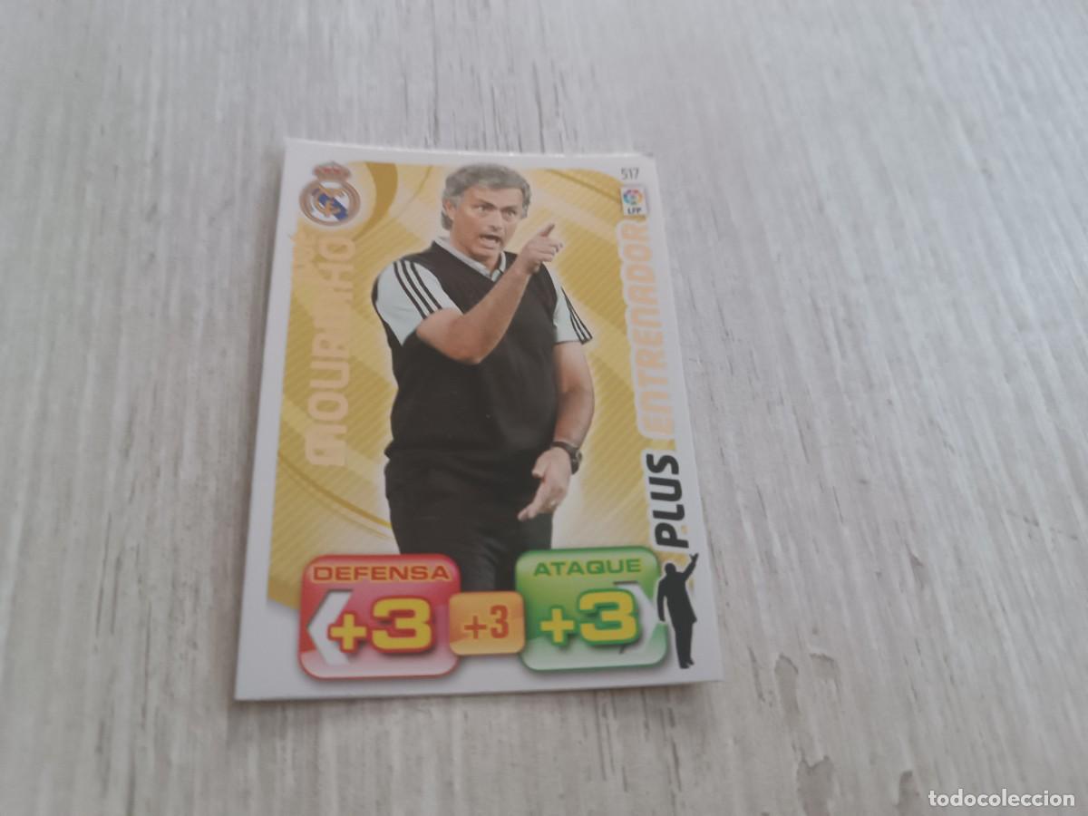 Cromos de f&uacute;tbol: MOURINHO PLUS ENTRENADOR ADRENALYN 2011 2012 11 12