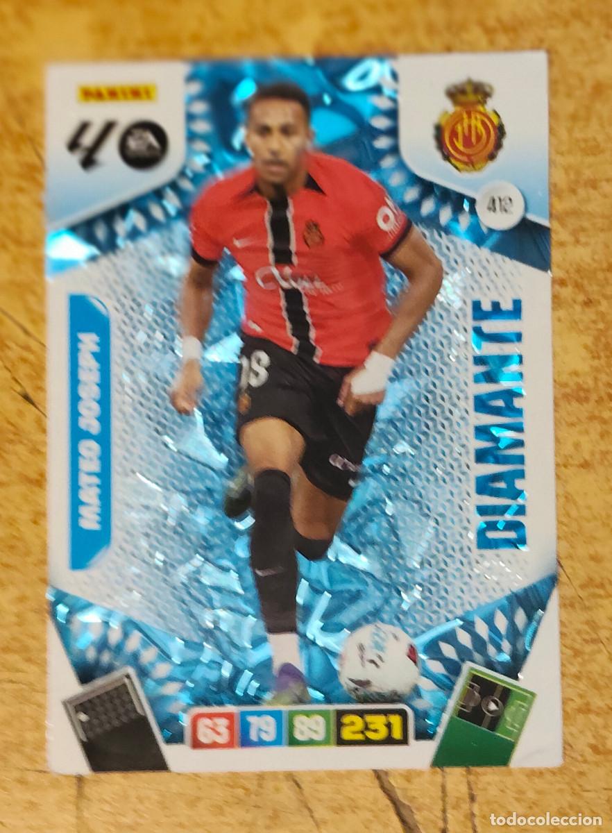 Fu&szlig;ball-Sticker: 412 MATEO JOSEPH DIAMANTE MALLORCA ADRENALYN LIGA 25 26 2025 2026 PANINI album