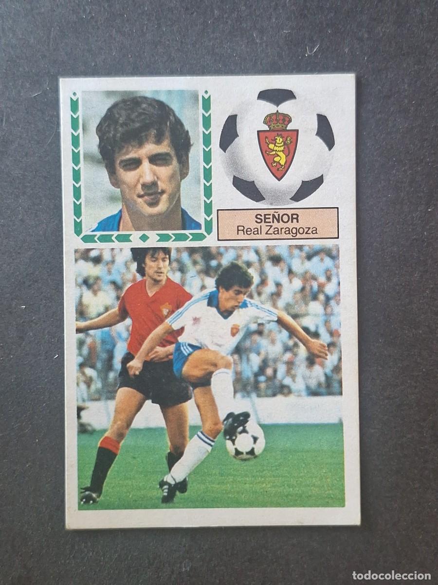 Fu&szlig;ball-Sticker: L5 SE&Ntilde;OR REAL ZARAGOZA LIGA ESTE 1983 1984 83 84 DESPEGADO RECUPERADO