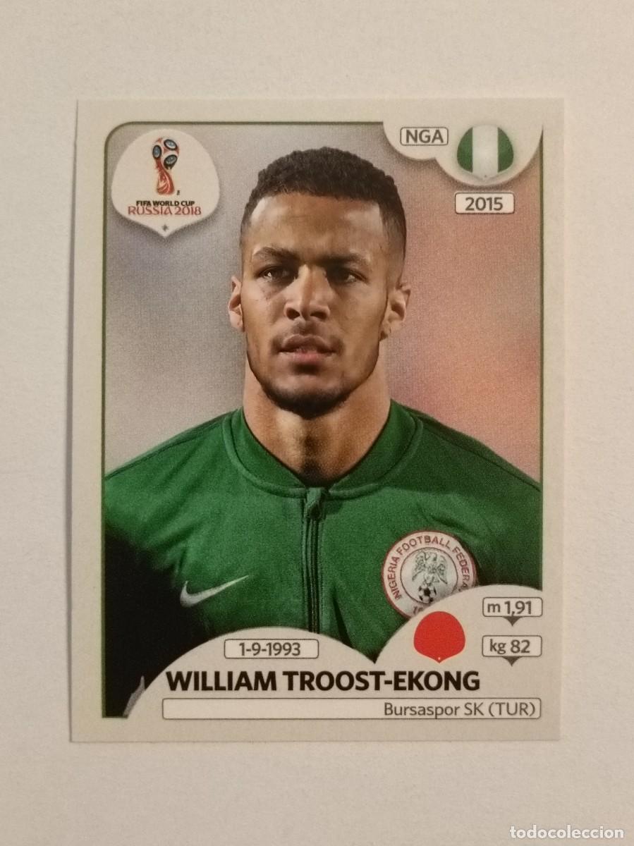 Fu&szlig;ball-Sticker: #325 TROOST-EKONG (NIGERIA) MUNDIAL RUSIA 2018 PANINI VERSION ROSA