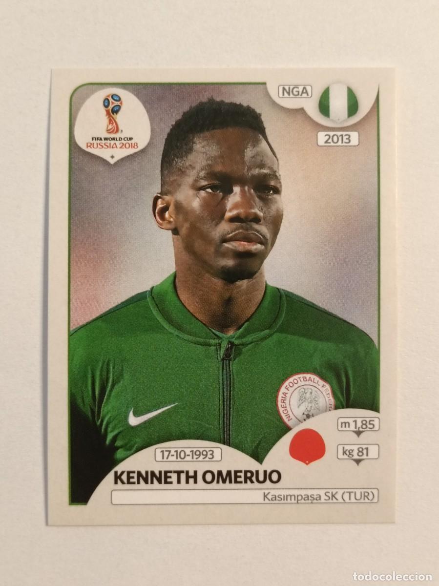 Cromos de f&uacute;tbol: #327 OMERUO (NIGERIA) MUNDIA RUSIA 2018 PANINI VERSION ROSA