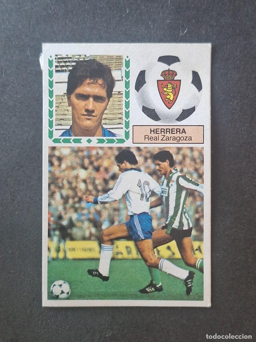 Cromos de f&uacute;tbol: L5 HERRERA REAL ZARAGOZA LIGA ESTE 1983 1984 83 84 DESPEGADO RECUPERADO