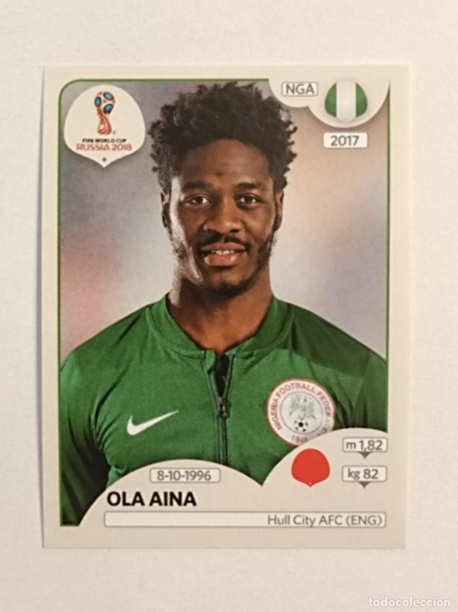 Cromos de f&uacute;tbol: #328 AINA (NIGERIA) MUNDIA RUSIA 2018 PANINI VERSION ROSA