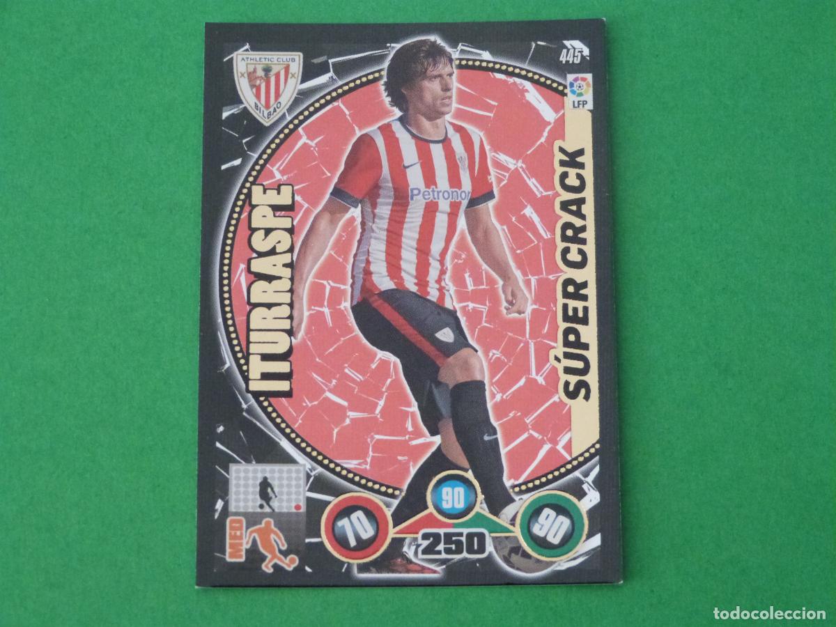 Cromos de f&uacute;tbol: TRADING CARD FUTBOL ITURRASPE ATH. BILBAO N&ordm; 445 LIGA ADRENALYN XL 2014-2015/14-15