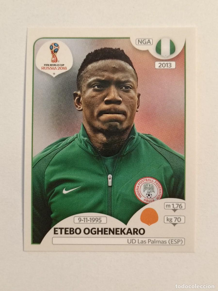 Cromos de f&uacute;tbol: #331 OGHENEKARO (NIGERIA) MUNDIA RUSIA 2018 PANINI VERSION ROSA