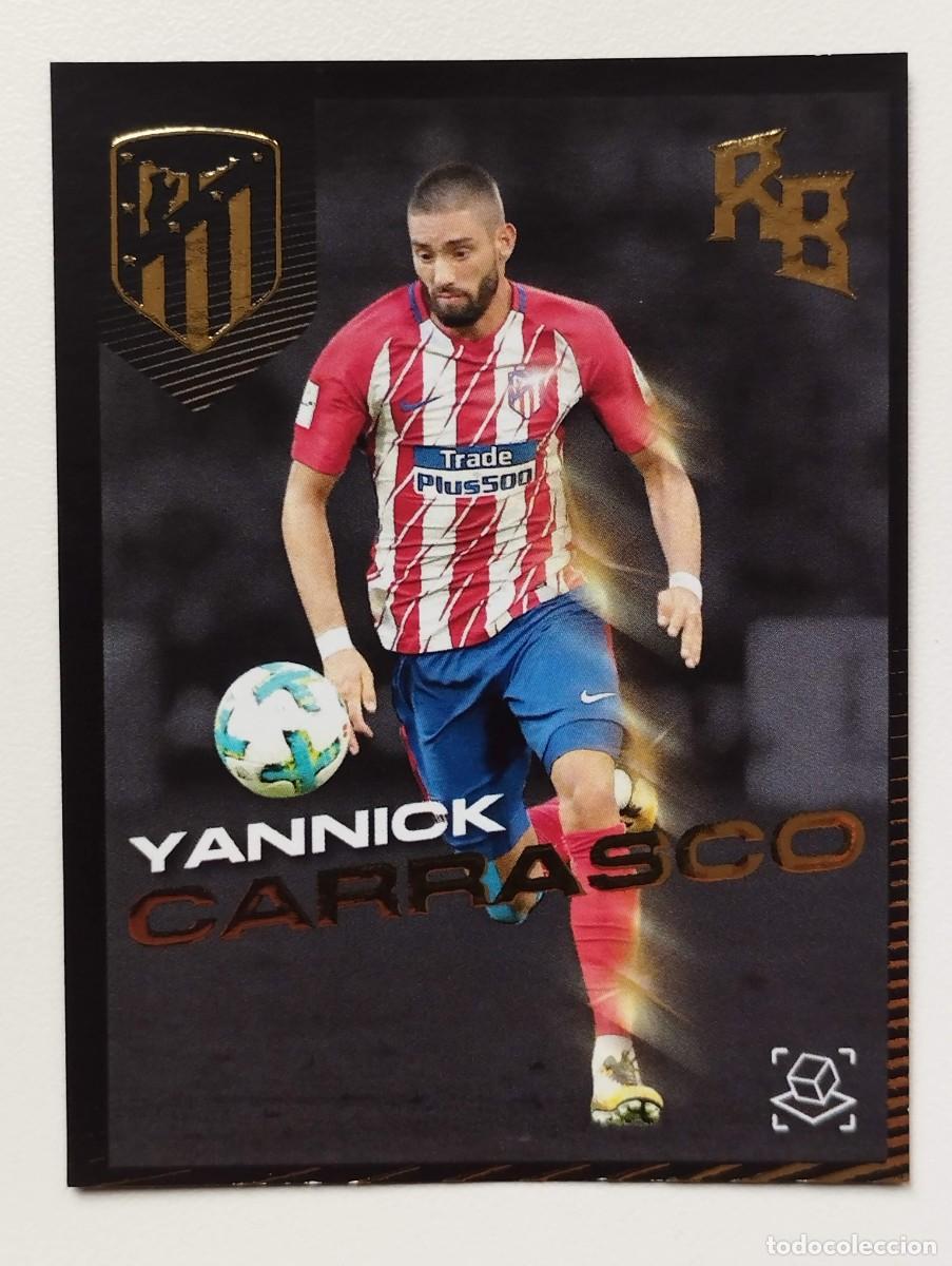 Cromos de f&uacute;tbol: CROMO ATLETICO DE MADRID - SENTIMIENTO ROJIBLANCO - CENTROCAMPISTAS - YANNICK CARRASCO