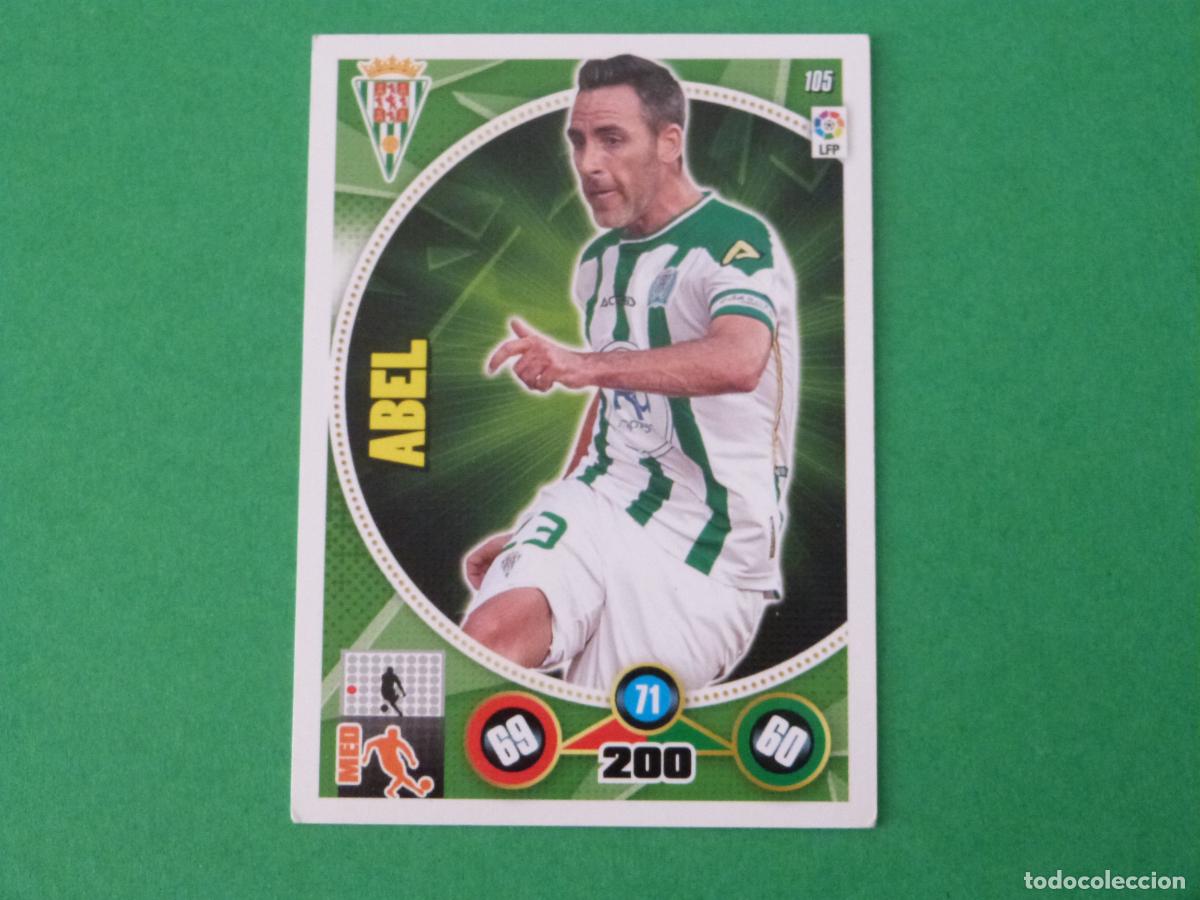 Cromos de f&uacute;tbol: TRADING CARD FUTBOL ABEL CORDOBA C.F. N&ordm; 105 LIGA ADRENALYN XL 2014-2015/14-15 PANINI