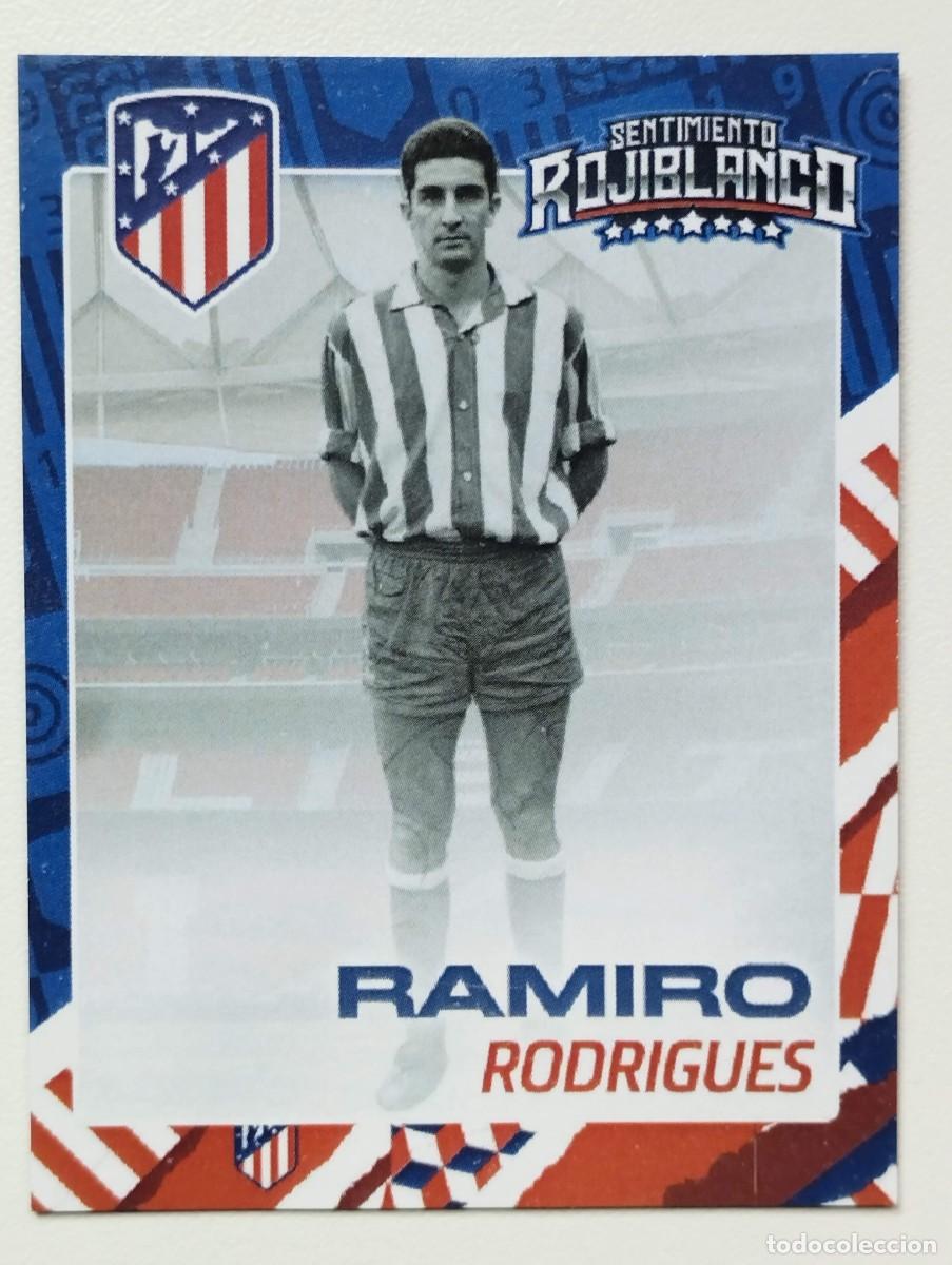 Cromos de f&uacute;tbol: CROMO ATLETICO DE MADRID - SENTIMIENTO ROJIBLANCO - CENTROCAMPISTAS - RAMIRO RODRIGUEZ