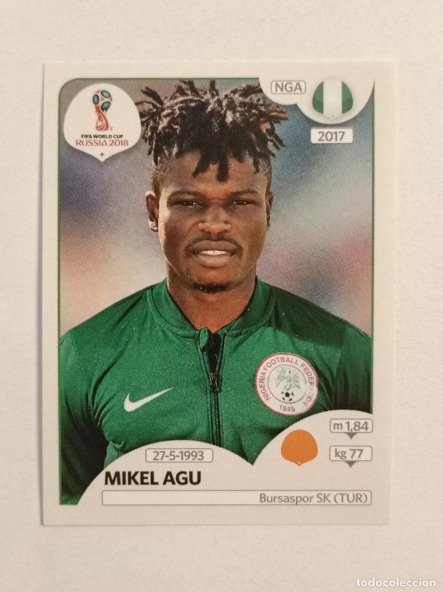 Cromos de f&uacute;tbol: #333 AGU (NIGERIA) MUNDIA RUSIA 2018 PANINI VERSION ROSA
