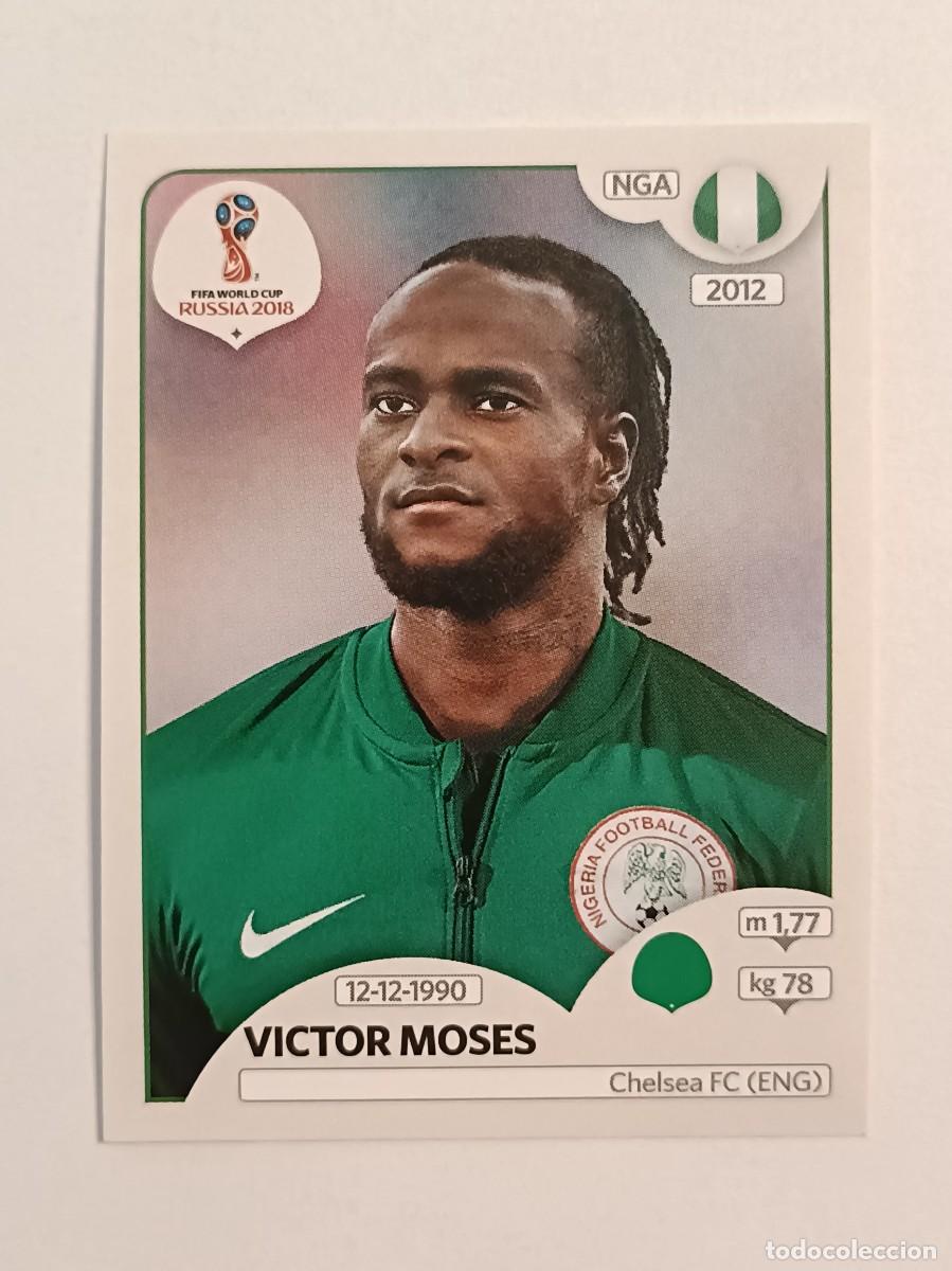 Cromos de f&uacute;tbol: #335 MOSES (NIGERIA) MUNDIA RUSIA 2018 PANINI VERSION ROSA