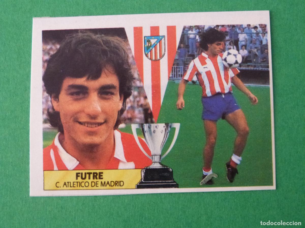Cromos de f&uacute;tbol: CROMO FUTBOL FUTRE ATLETICO DE MADRID RECORTADO LIGA ESTE 1987-1988/87-88