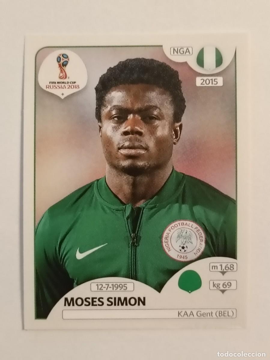 Cromos de f&uacute;tbol: #336 SIMON (NIGERIA) MUNDIA RUSIA 2018 PANINI VERSION ROSA
