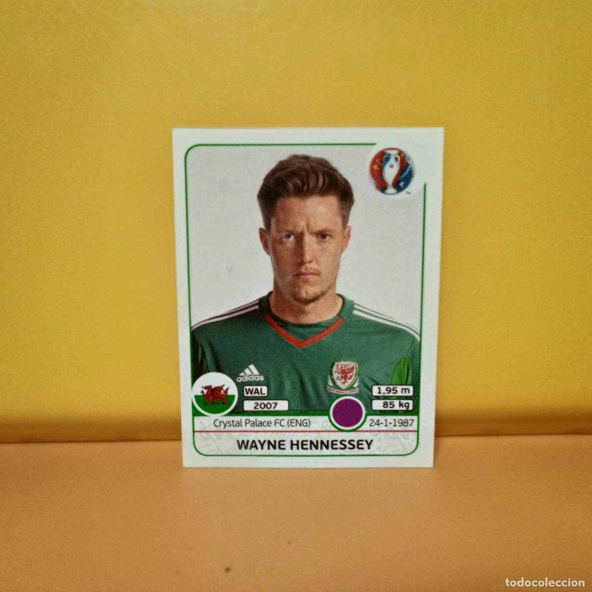 Cromos de f&uacute;tbol: PANINI EURO 2016 FRANCE; EUROCOPA FRANCIA: GALES WAYNE HENNESSEY 181