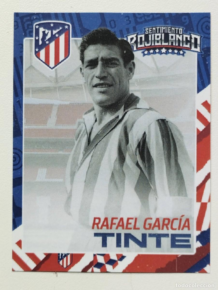 Football Stickers: CROMO ATLETICO DE MADRID - SENTIMIENTO ROJIBLANCO - DEFENSAS - RAFAEL GARCIA TINTE