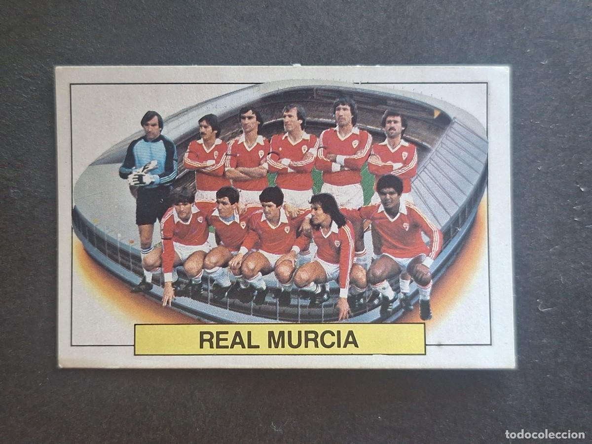 Cromos de Futebol: L5 EQUIPO ALINEACION REAL MURCIA C. F. LIGA ESTE 1983 1984 83 84 DESPEGADO RECUPERADO