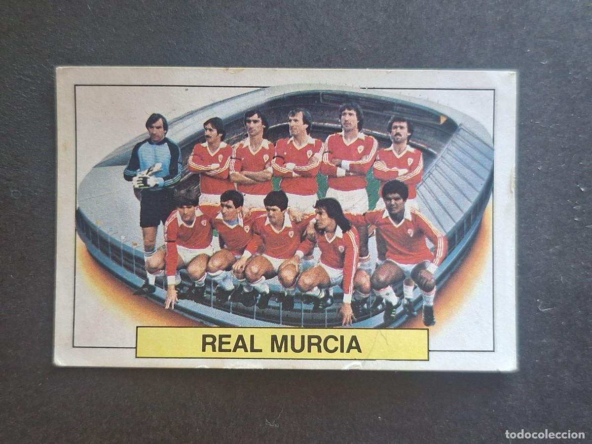 Cromos de Futebol: L5 EQUIPO ALINEACION REAL MURCIA C. F. LIGA ESTE 1983 1984 83 84 DESPEGADO RECUPERADO