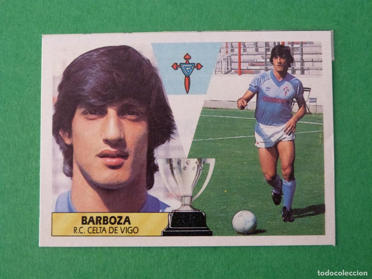 Cromos de Futebol: CROMO FUTBOL BARBOZA CELTA DE VIGO RECORTADO LIGA ESTE 1987-1988/87-88