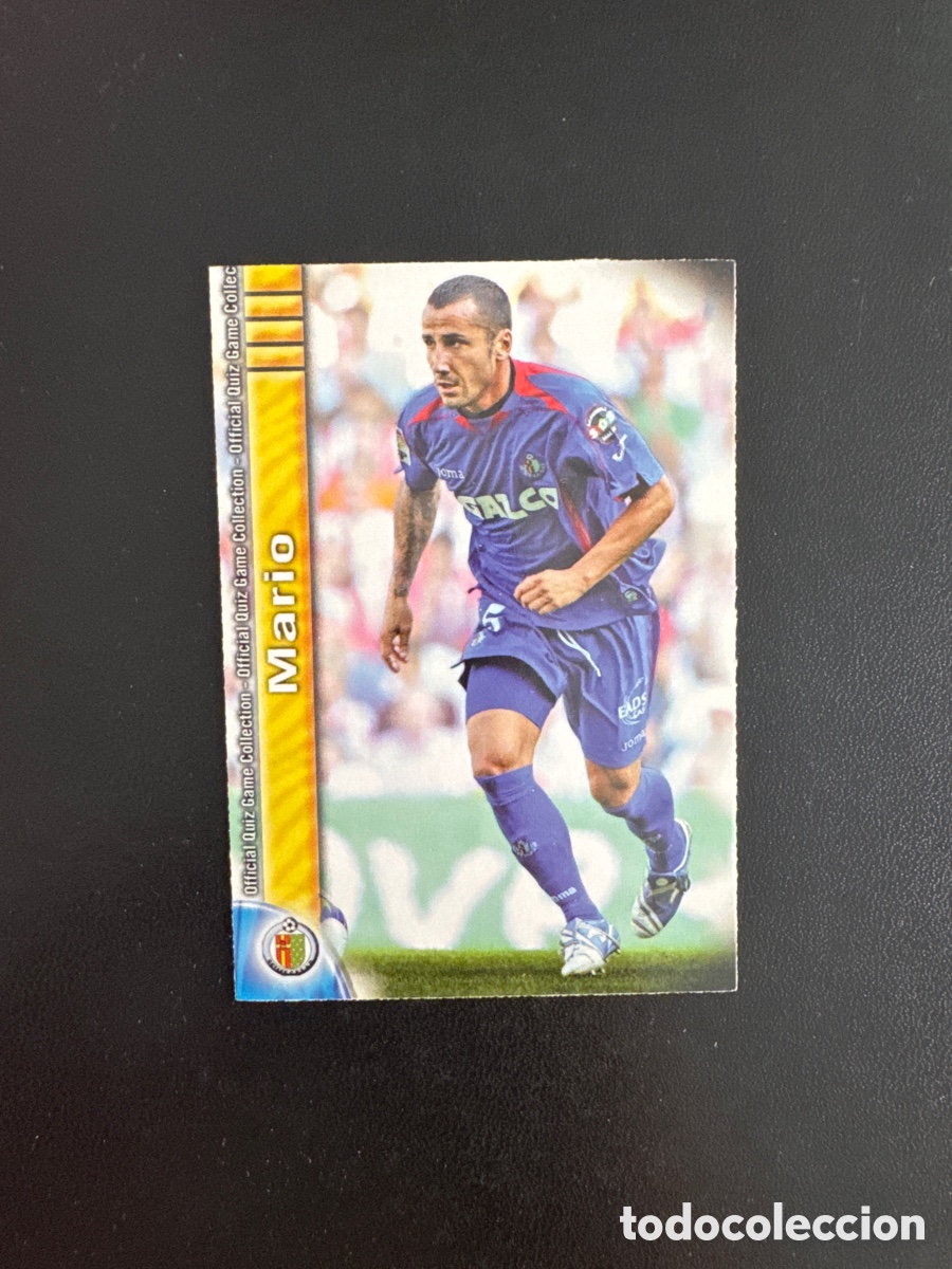 Fu&szlig;ball-Sticker: MARIO GETAFE NUMERO 441 MUNDICROMO 2009 LAS FICHAS QUIZ DE LA LIGA 2010