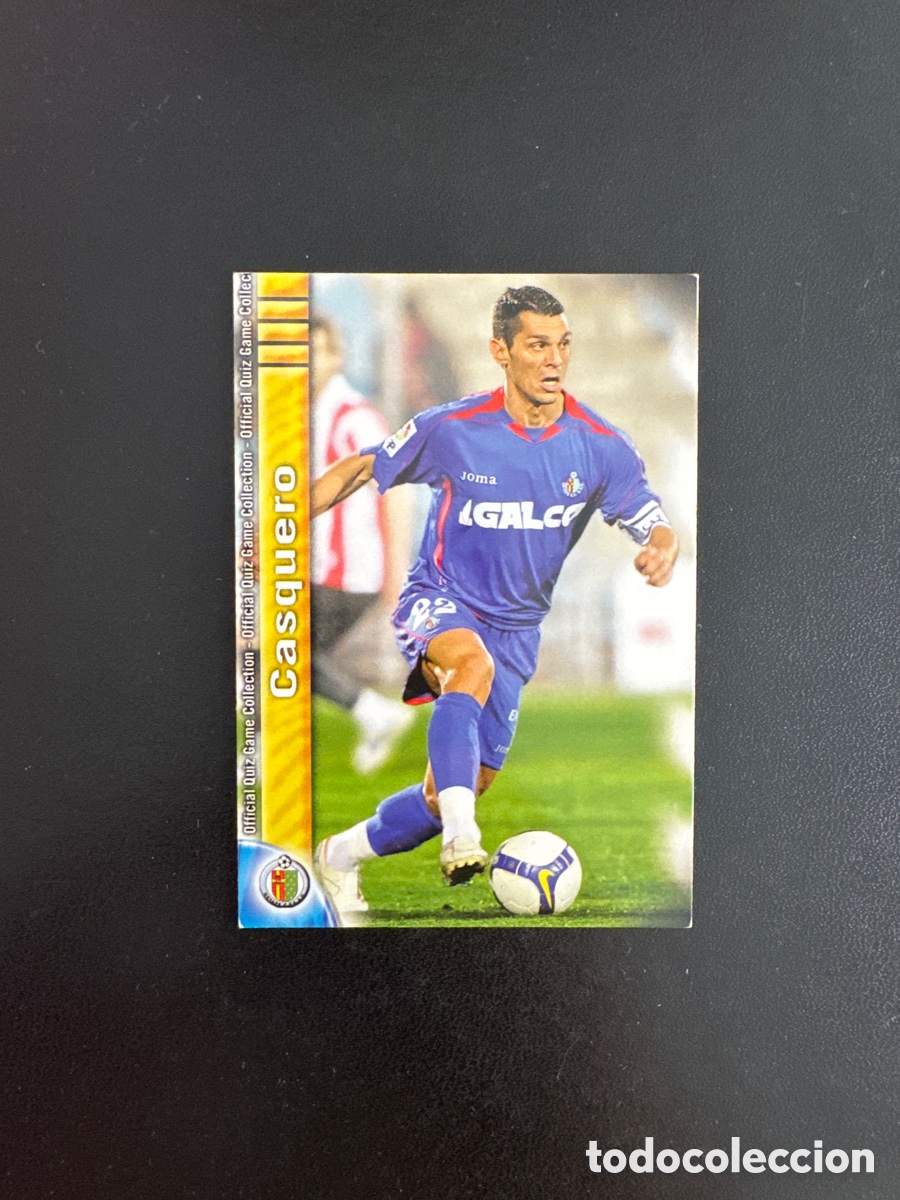 Fu&szlig;ball-Sticker: CASQUERO GETAFE NUMERO 444 MUNDICROMO 2009 LAS FICHAS QUIZ DE LA LIGA 2010