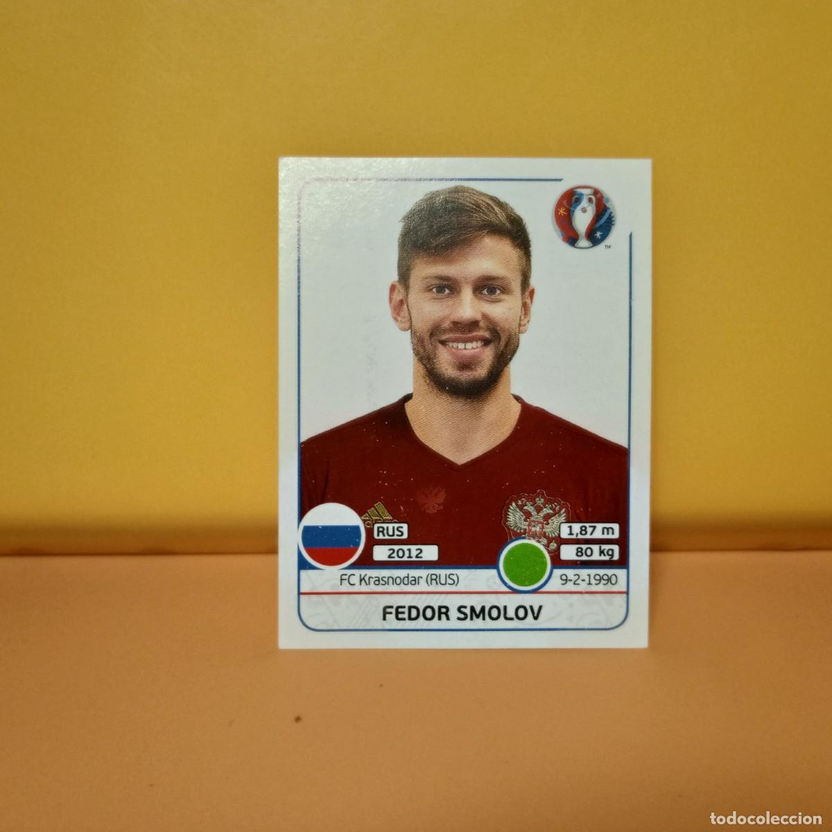 Cromos de Futebol: PANINI EURO 2016 FRANCE; EUROCOPA FRANCIA: RUSIA SMOLOV 178