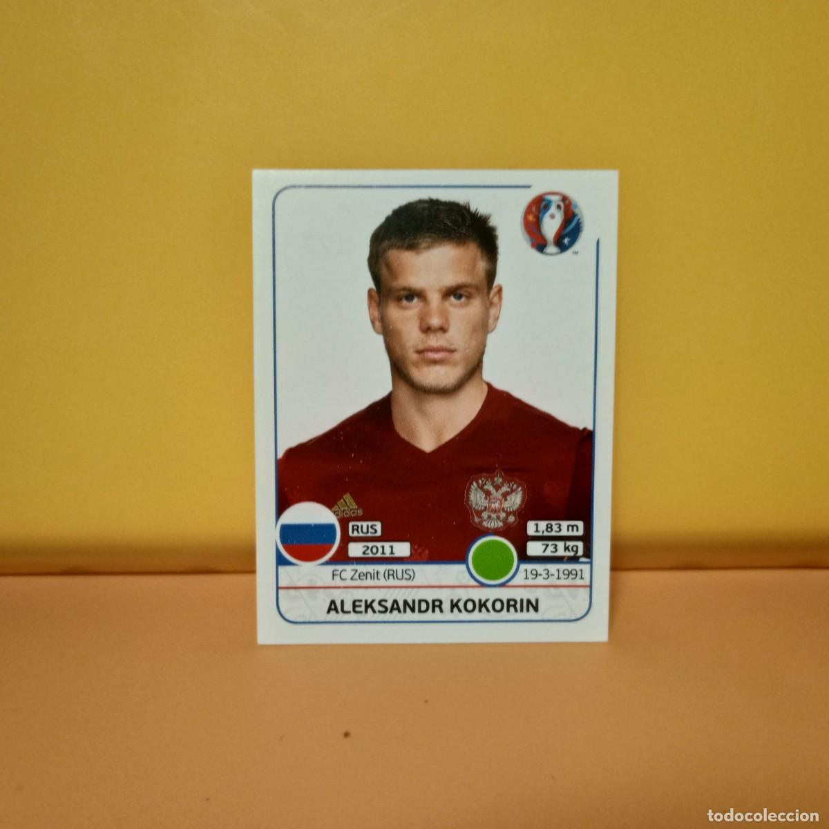 Cartes &agrave; collectionner de Football: PANINI EURO 2016 FRANCE; EUROCOPA FRANCIA: RUSIA KOKORIN 177