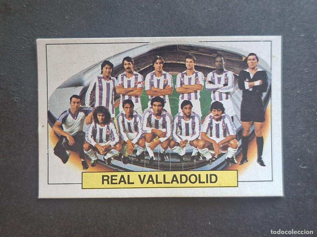 Cromos de f&uacute;tbol: L5 EQUIPO ALINEACION REAL VALLADOLID LIGA ESTE 1983 1984 83 84 DESPEGADO RECUPERADO