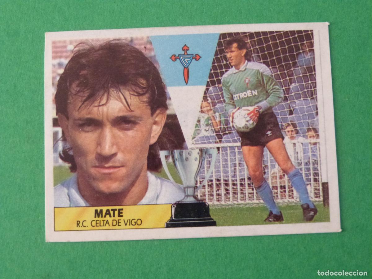 Cromos de f&uacute;tbol: CROMO FUTBOL MATE CELTA DE VIGO RECORTADO LIGA ESTE 1987-1988/87-88