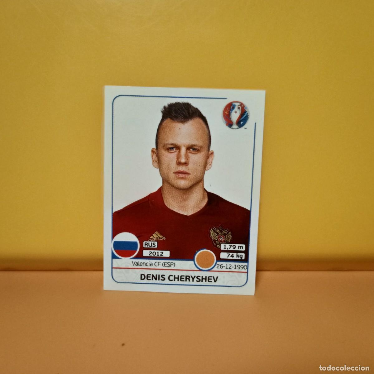 Fu&szlig;ball-Sticker: PANINI EURO 2016 FRANCE; EUROCOPA FRANCIA: RUSIA CHERYSHEV 176