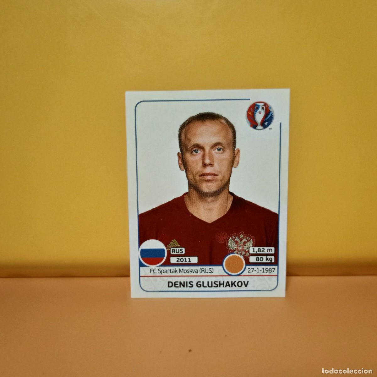 Cromos de f&uacute;tbol: PANINI EURO 2016 FRANCE; EUROCOPA FRANCIA: RUSIA GLUSHAKOV 173