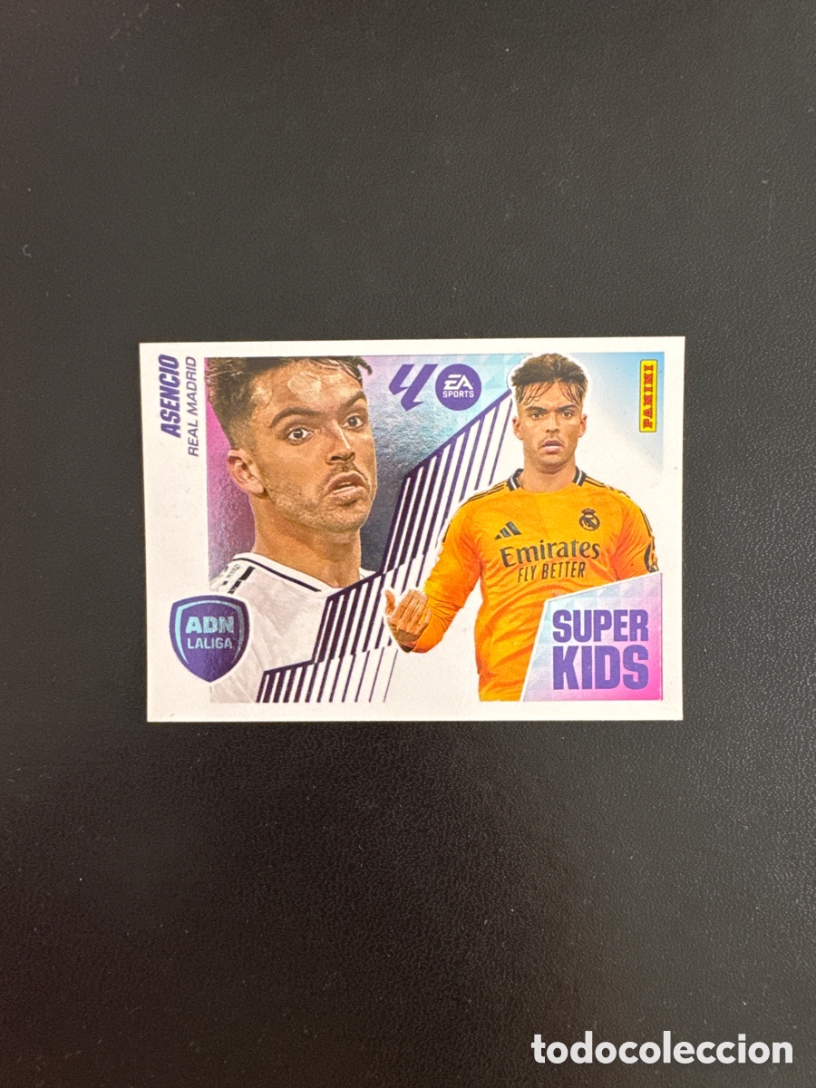 Cromos de f&uacute;tbol: ASENCIO SUPER KIDS NUMERO 1 LIGA ESTE 2025 2026