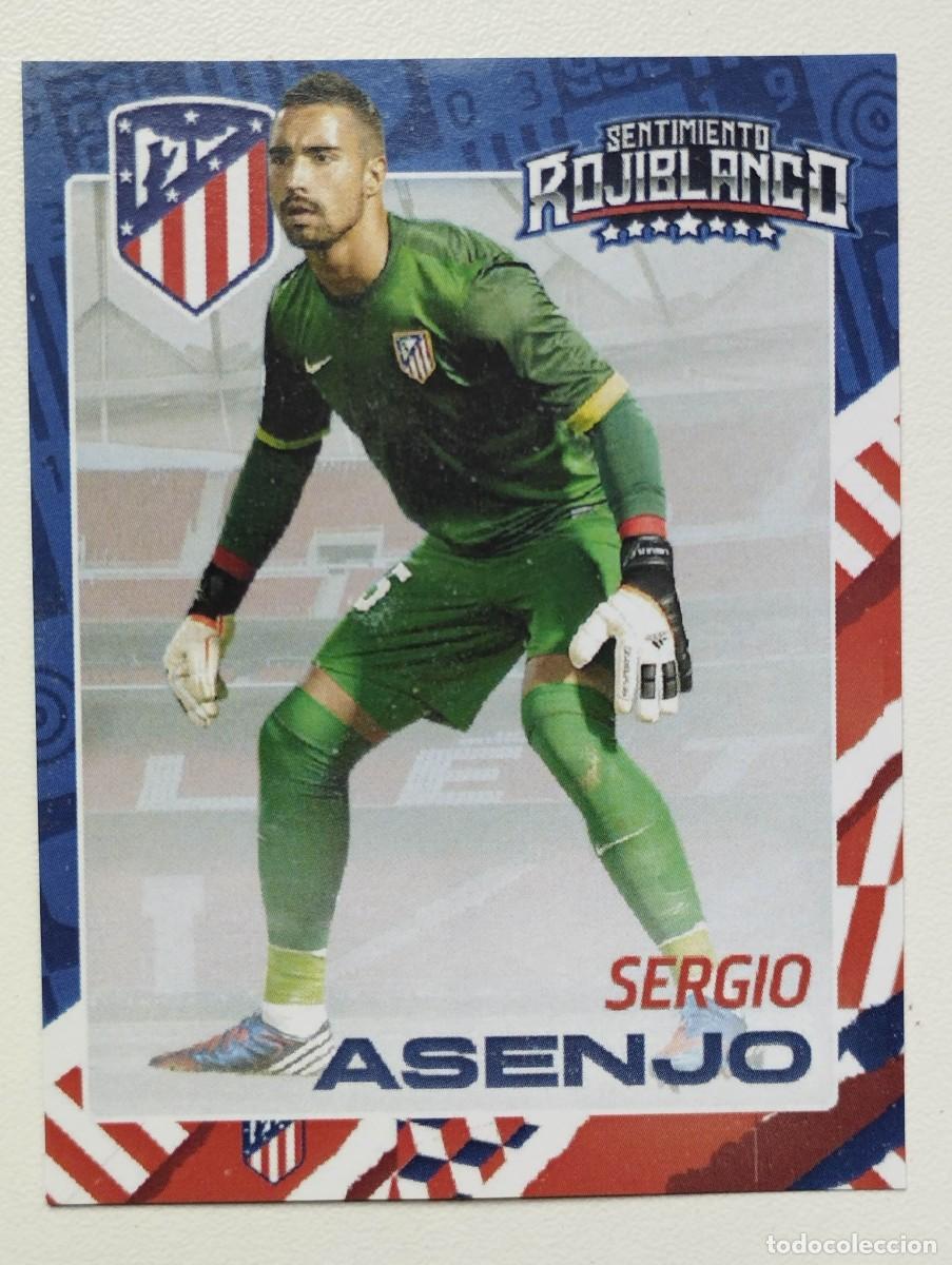 Fu&szlig;ball-Sticker: CROMO ATLETICO DE MADRID - SENTIMIENTO ROJIBLANCO - PORTEROS - SERGIO ASENJO