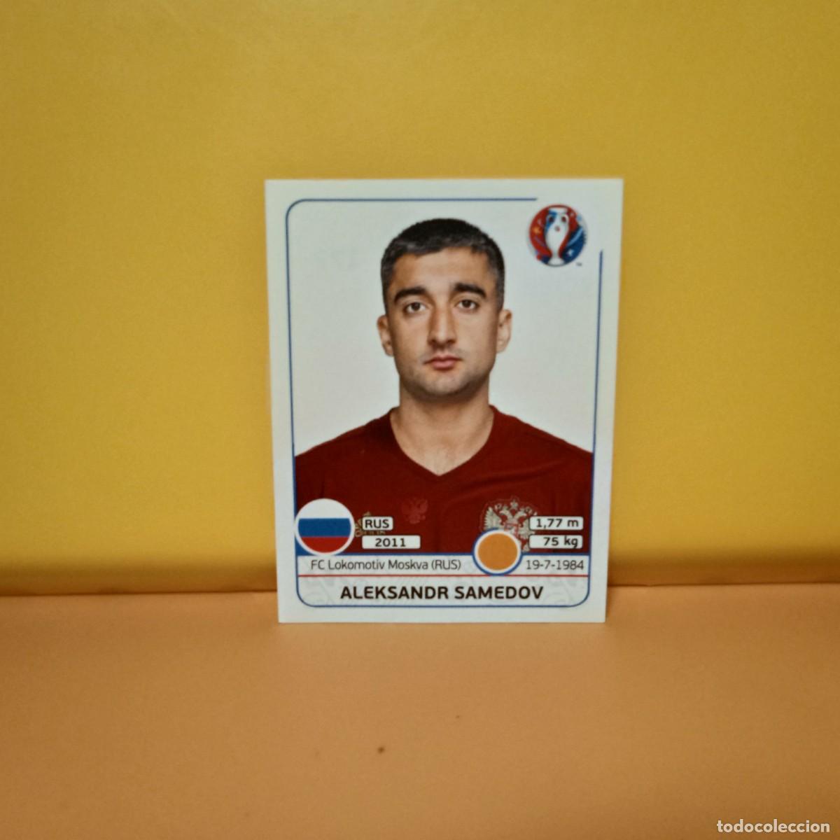 Cromos de f&uacute;tbol: PANINI EURO 2016 FRANCE; EUROCOPA FRANCIA: RUSIA SAMEDOV 172