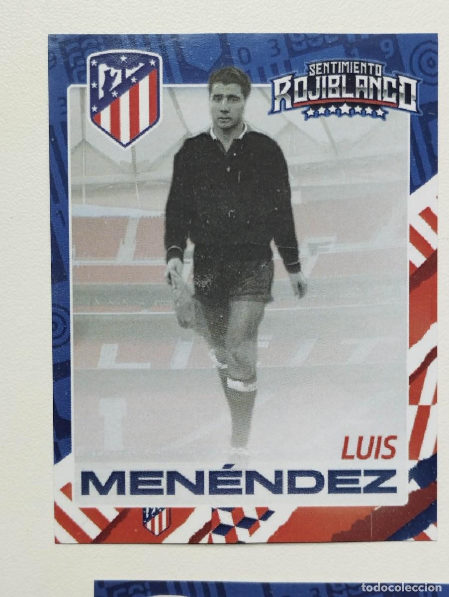 Fu&szlig;ball-Sticker: CROMO ATLETICO DE MADRID - SENTIMIENTO ROJIBLANCO - PORTEROS - LUIS MENENDEZ