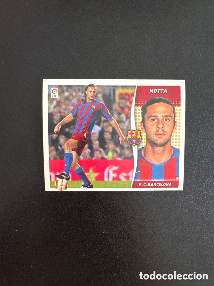 Cromos de f&uacute;tbol: MOTTA BARCELONA LIGA ESTE 2006 2007