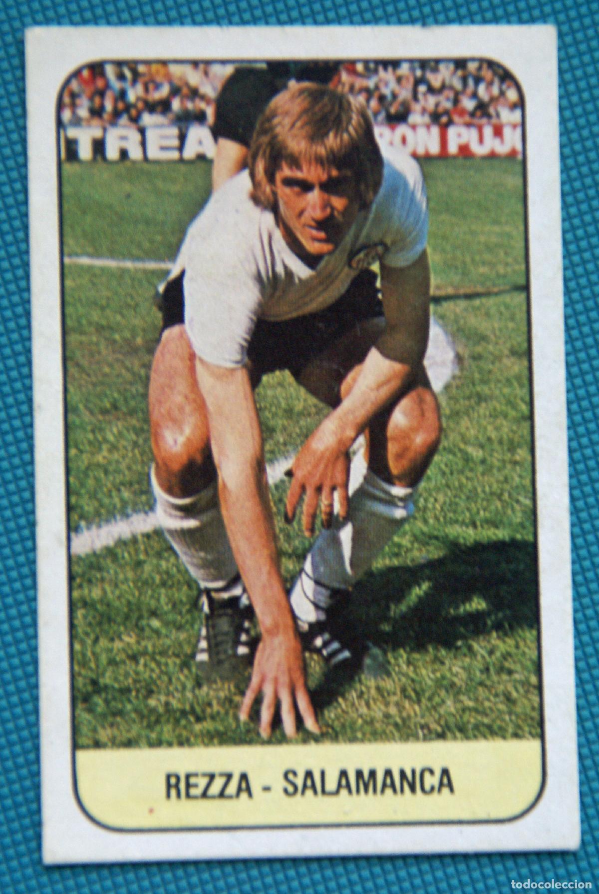 Fu&szlig;ball-Sticker: ED. ESTE 78-79. REZZA -SALAMANCA- NUNCA PEGADO