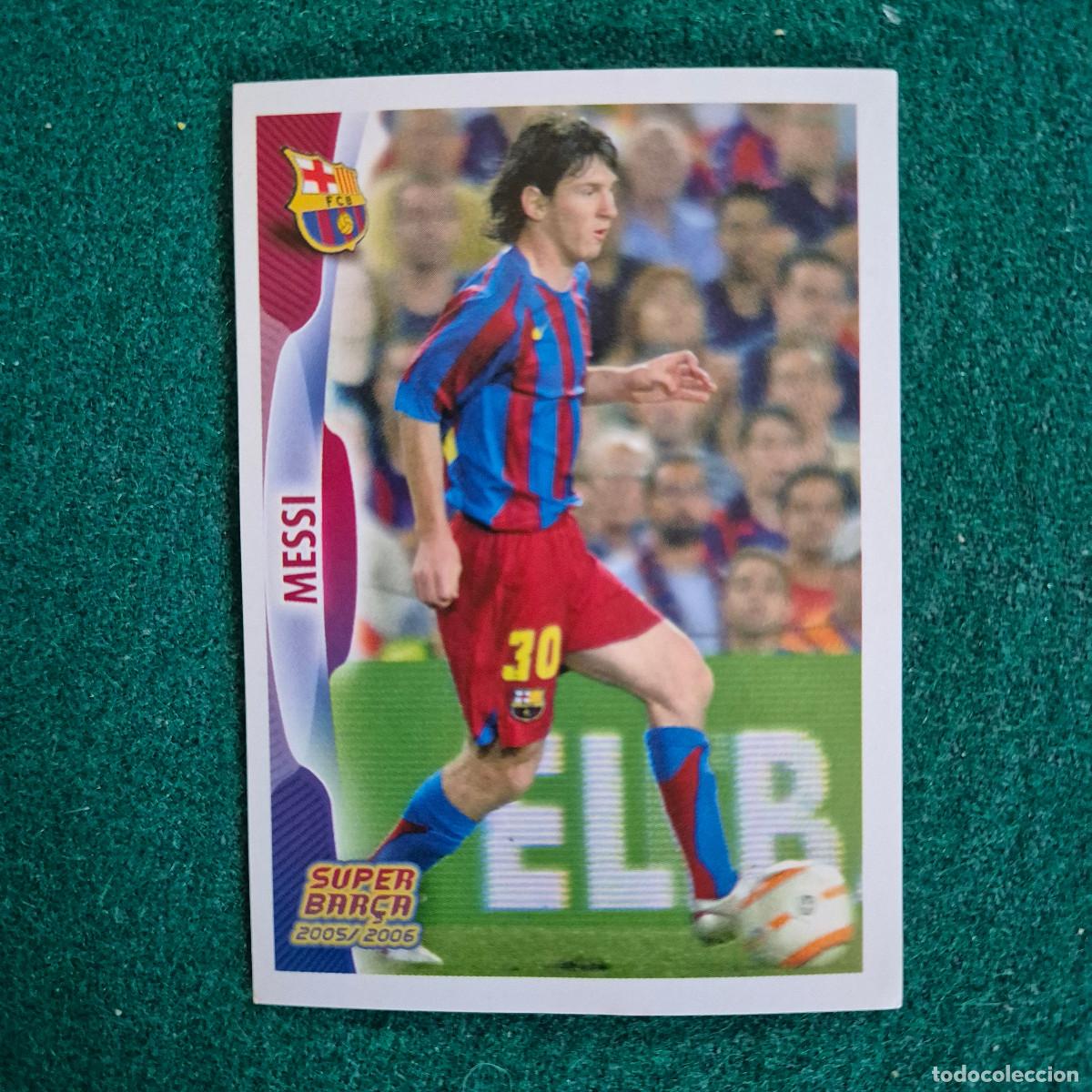 Fu&szlig;ball-Sticker: CROMO / CARD N&ordm; 50 MESSI F.C. BARCELONA / BAR&Ccedil;A LIGA 2005 2006 05 06 - PANINI SPORTS