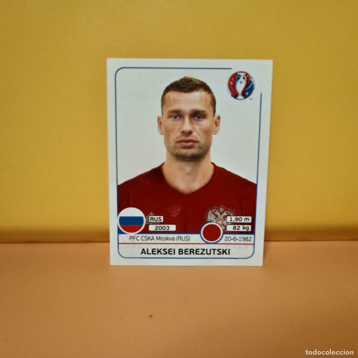 Cromos de f&uacute;tbol: PANINI EURO 2016 FRANCE; EUROCOPA FRANCIA: RUSIA BEREZUTSKI 164