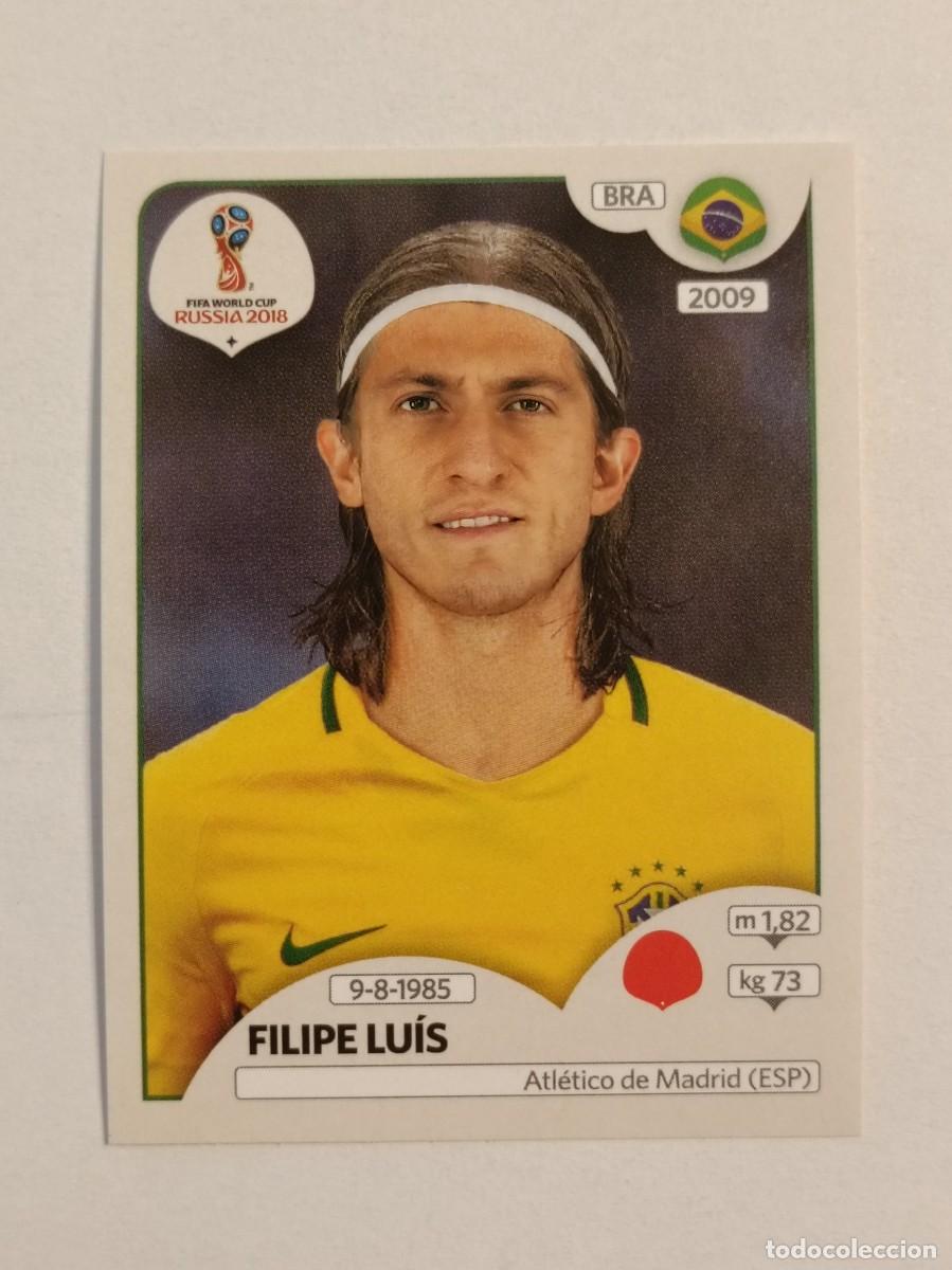 Cromos de f&uacute;tbol: #346 FILIPE LUIS (BRASIL) MUNDIA RUSIA 2018 PANINI VERSION ROSA