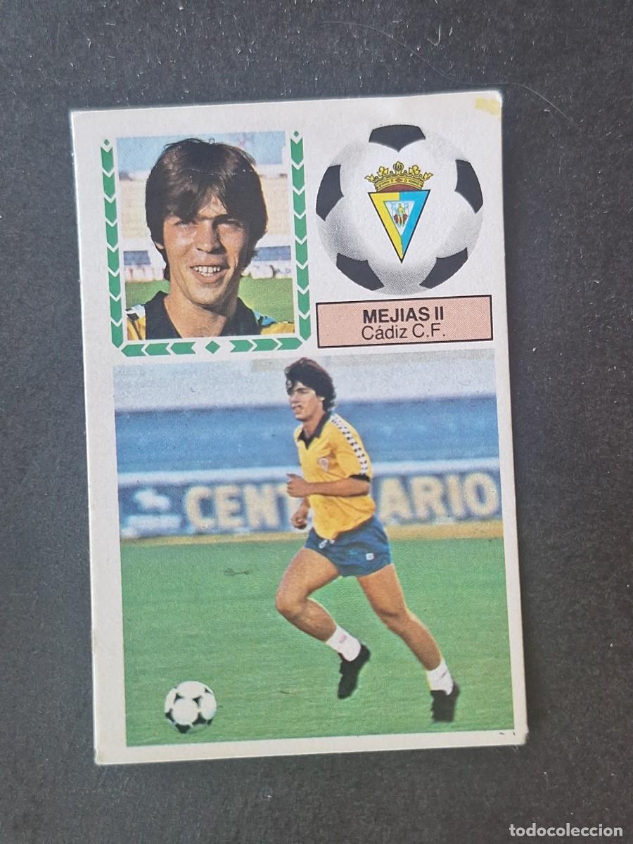 Cromos de f&uacute;tbol: L5 MEJIAS II C. F. LIGA ESTE 1983 1984 83 84 DESPEGADO RECUPERADO