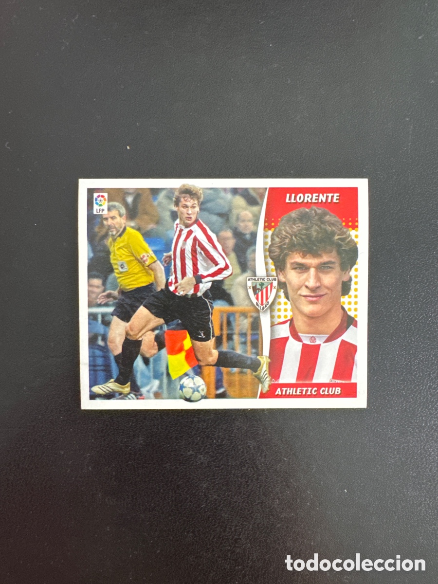 Cromos de f&uacute;tbol: LLORENTE ATHLETIC DE BILBAO LIGA ESTE 2006 2007