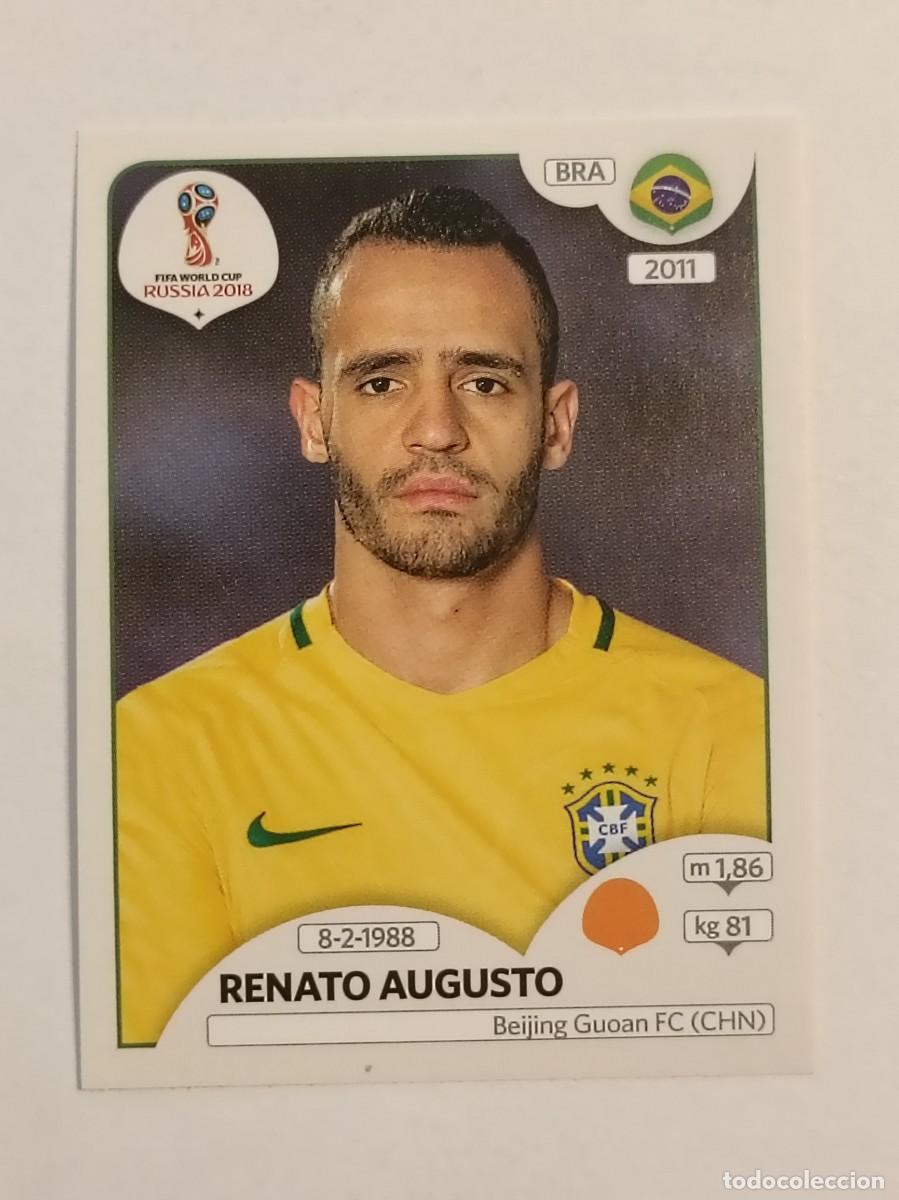 Cromos de f&uacute;tbol: #353 RENATO AUGUSTO (BRASIL) MUNDIA RUSIA 2018 PANINI VERSION ROSA