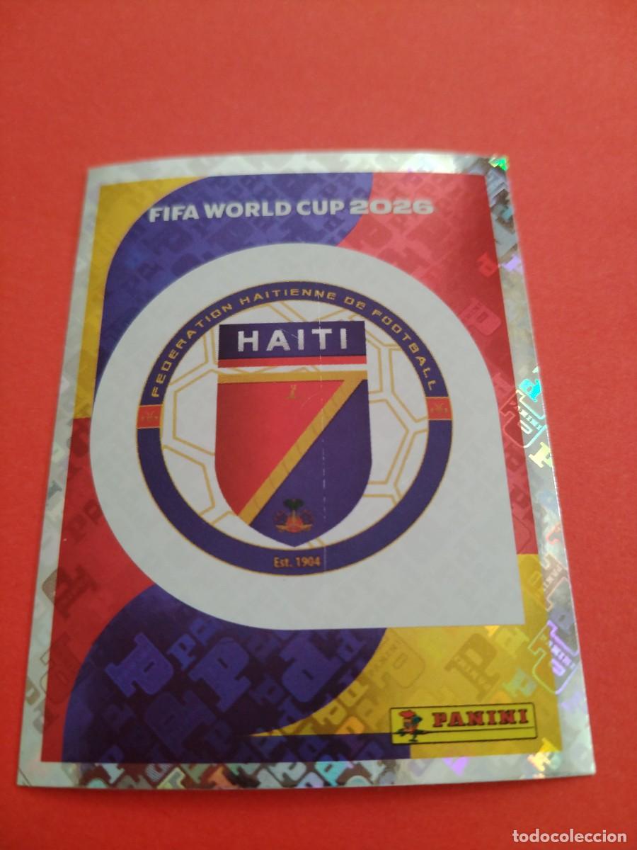 Cromos de f&uacute;tbol: CROMO MUNDIAL 2026 - HAITI HAI 1