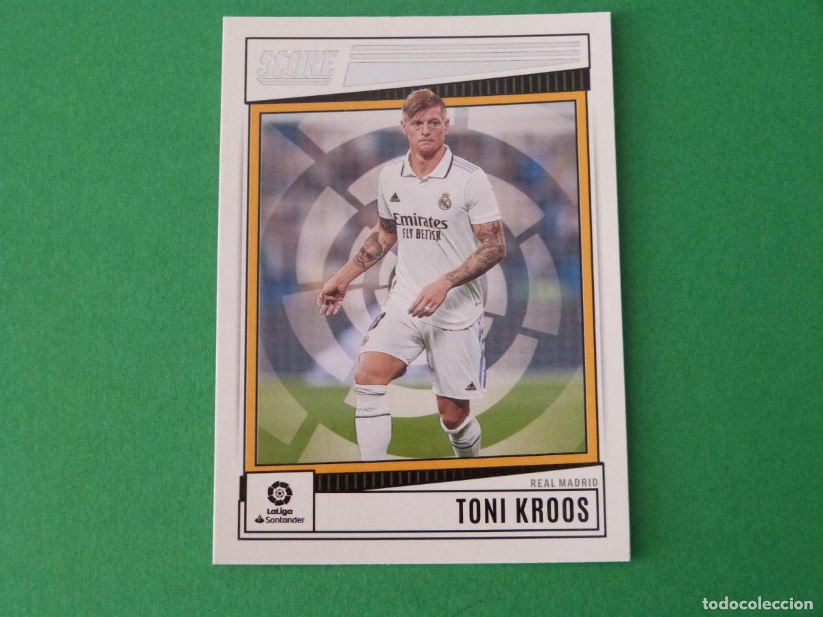 Cromos de f&uacute;tbol: TRADING CARD FUTBOL TONI KROOS REAL MADRID N&ordm; 149 LIGA SCORE 2022-2023/22-23 PANINI